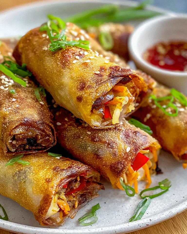 Airfryer Frühlingsrollen: Knusprig, Schnell & Fettarm genießen