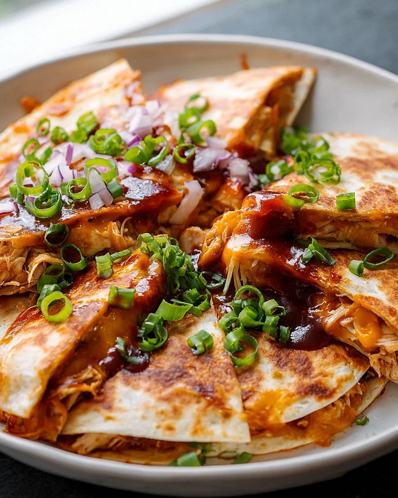 BBQ Chicken Quesadillas