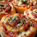 Blitz Pizzaschnecken