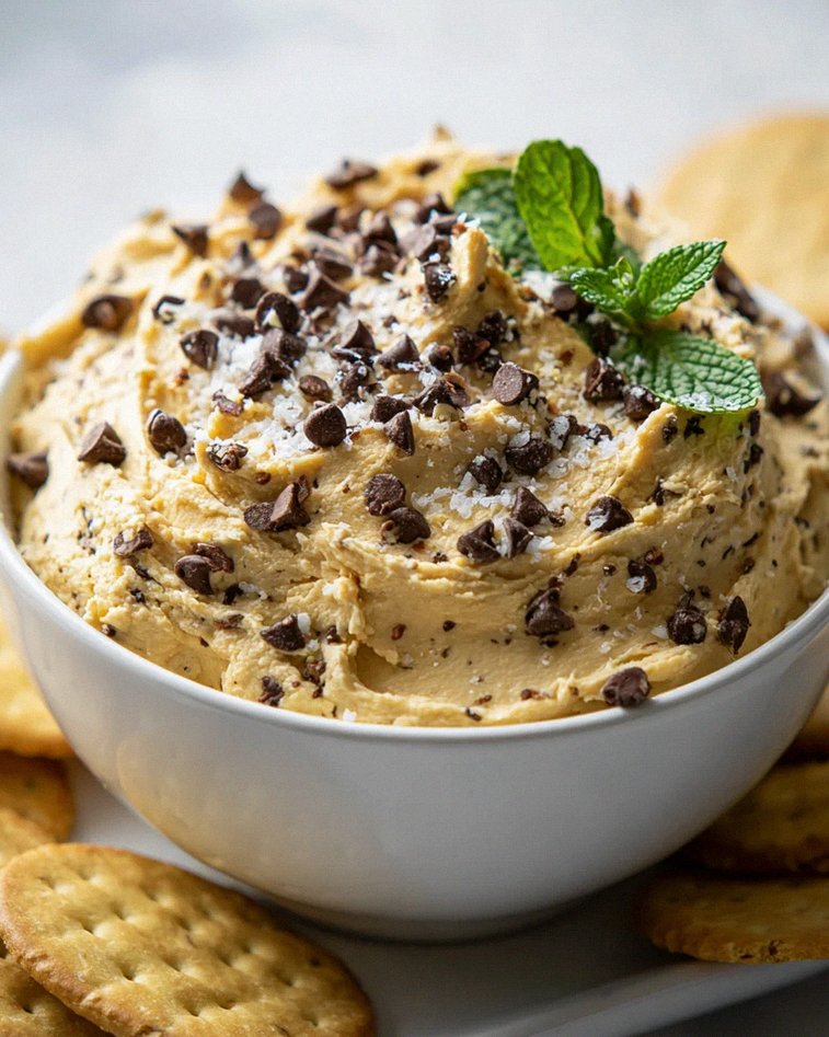 Cookie Dough Dip mit Grabeef Putenschinken-Crackern – Süß-salzig! – Schritt 2
