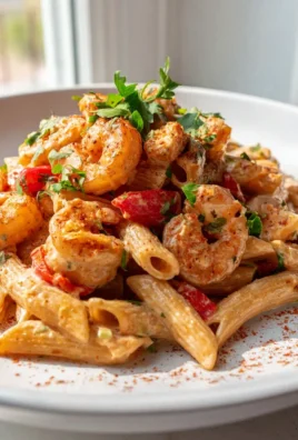 Cremige Jamaikanische Garnelen Pasta – Lecker & Einfach