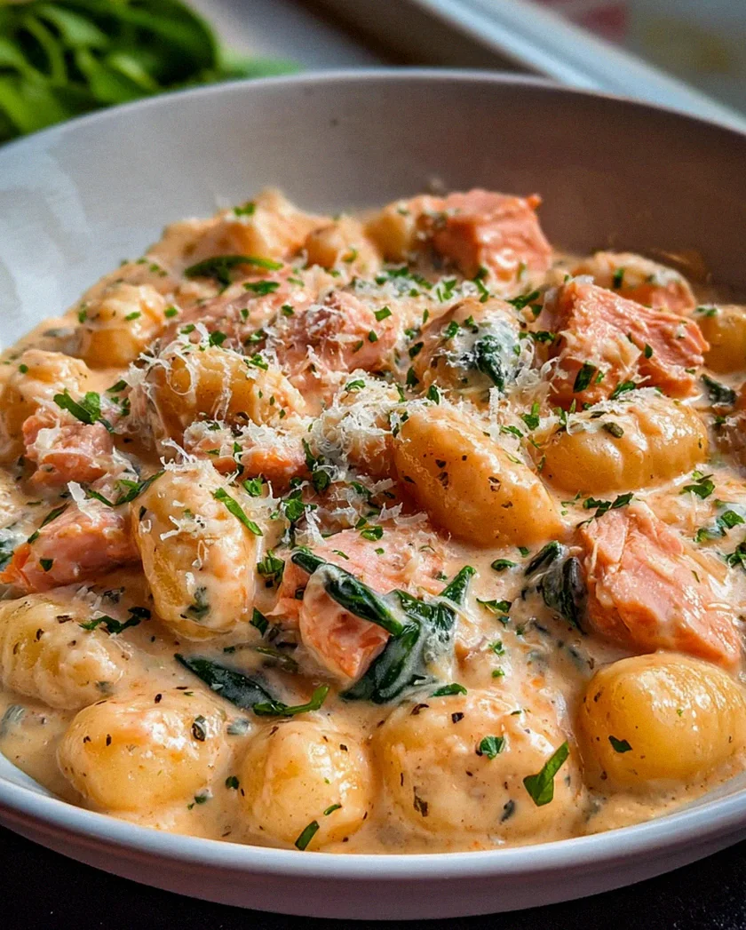 Cremige Lachs Gnocchi – Schnelles & köstliches Rezept!