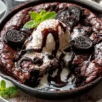 Einfaches Oreo Brownie Skillet Rezept – Schnell & unwiderstehlich!