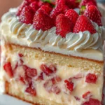 Erdbeer-Custard-Delight-Kuchen