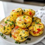 Hohe Protein Hüttenkäse Eier Bissen für jeden Tag