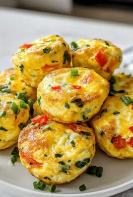 Hohe Protein Hüttenkäse Eier Bissen für jeden Tag