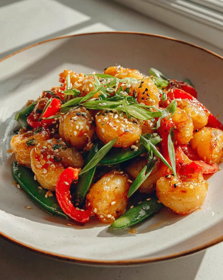 Honig-Knoblauch Garnelen-Gnocchi Pfanne: Schnell & Knusprig