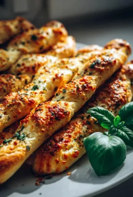 Knusprige Pizzastangen