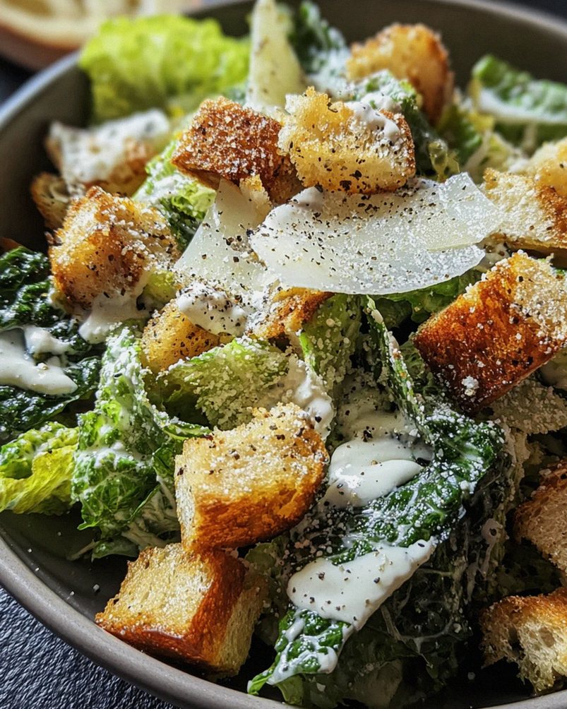 Knuspriger Caesar-Salat – Schritt 2