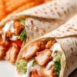 Knuspriger Chicken Ranch Snack Wrap