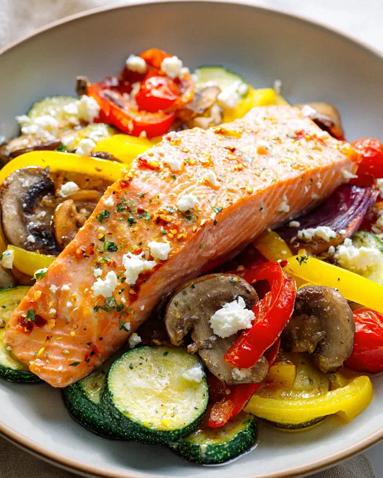 Low Carb Lachs mit Ofengemüse: Gesund & Einfach Genießen