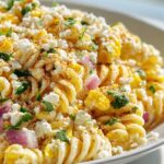 Mexikanischer Street Corn Nudelsalat Rezept – Einfach & Lecker