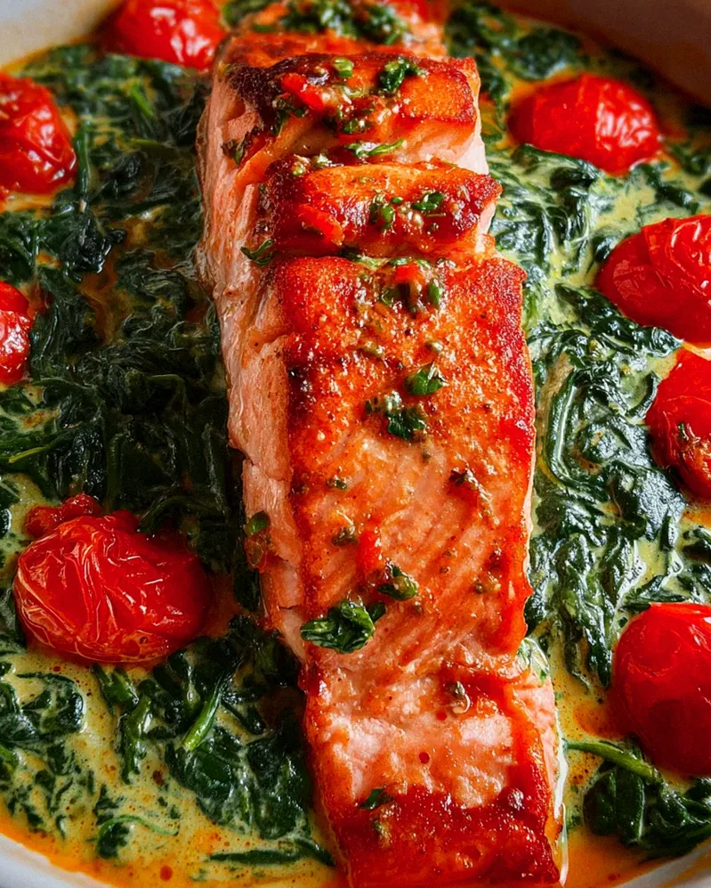 Ofenlachs mit Spinat - schnell & einfach – Schritt 1