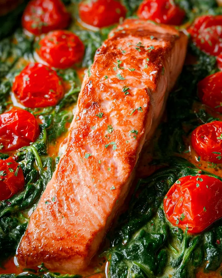 Ofenlachs mit Spinat - schnell & einfach – Schritt 2