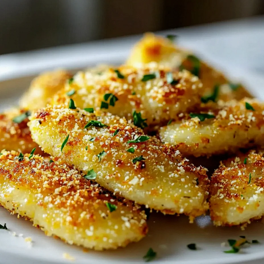 Parmesan Knoblauch Hähnchen Einfach und Schnell