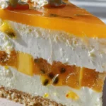 Pfirsich Maracuja Torte ohne Backen