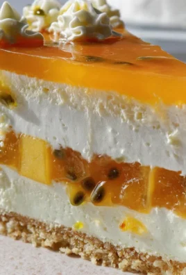 Pfirsich Maracuja Torte ohne Backen
