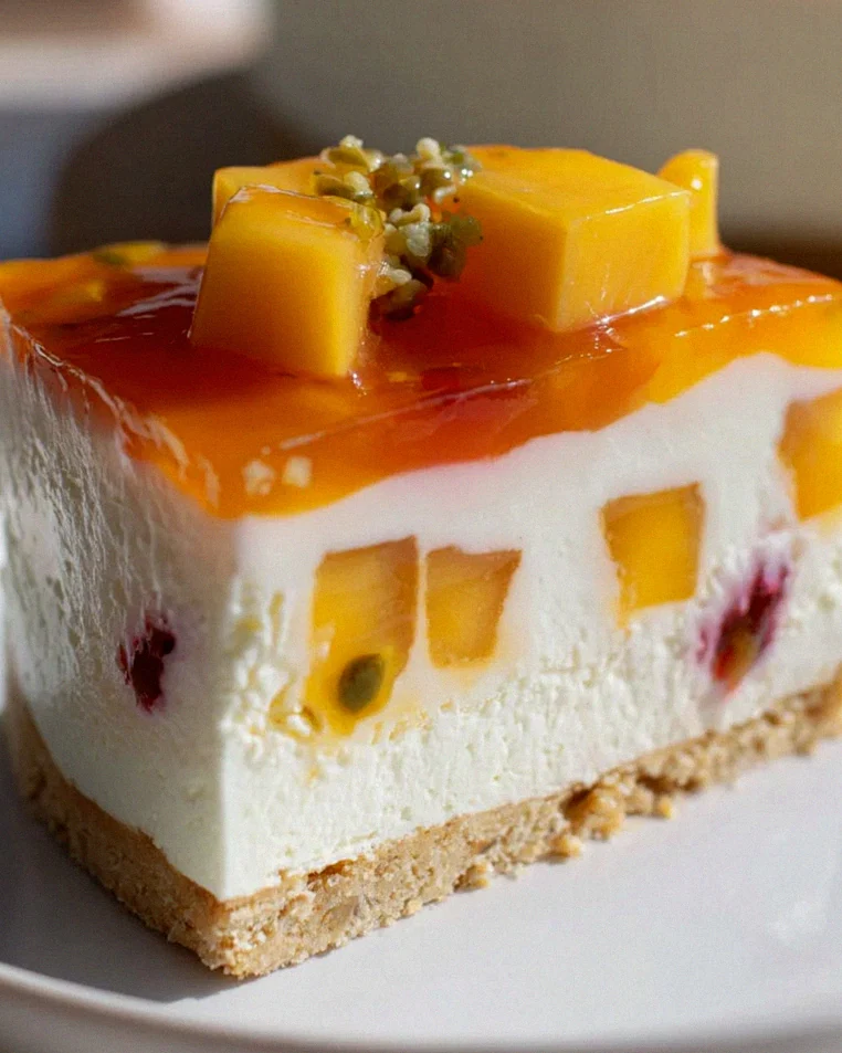 Pfirsich Maracuja Torte ohne Backen – Schritt 1