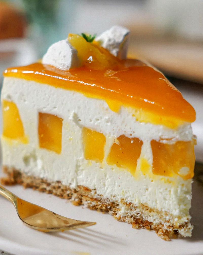 Pfirsich Maracuja Torte ohne Backen – Schritt 2