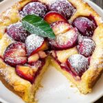 Pflaumenkuchen mit Schmand