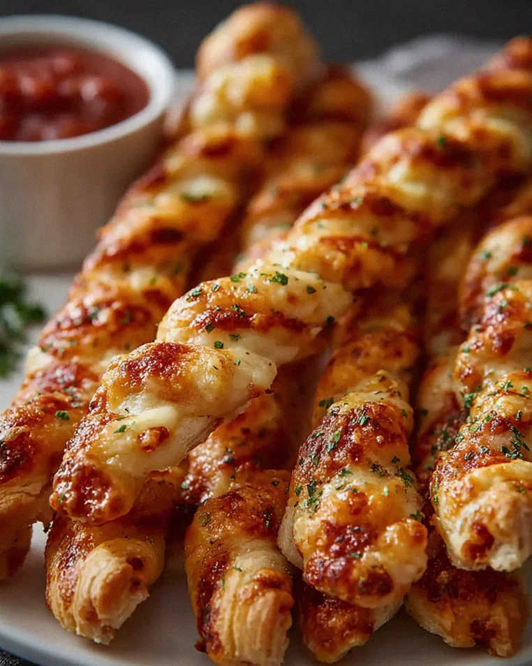 Quick Pizza Sticks Recipe: Easy and Delicious Snack Idea – Schritt 1