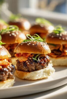 Saftige Korean BBQ Beef Slider: Dein schnelles Party-Rezept!