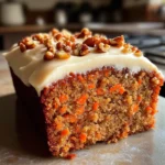 Sauerteig Karottenkuchen Laib für perfekte Kaffeestunden