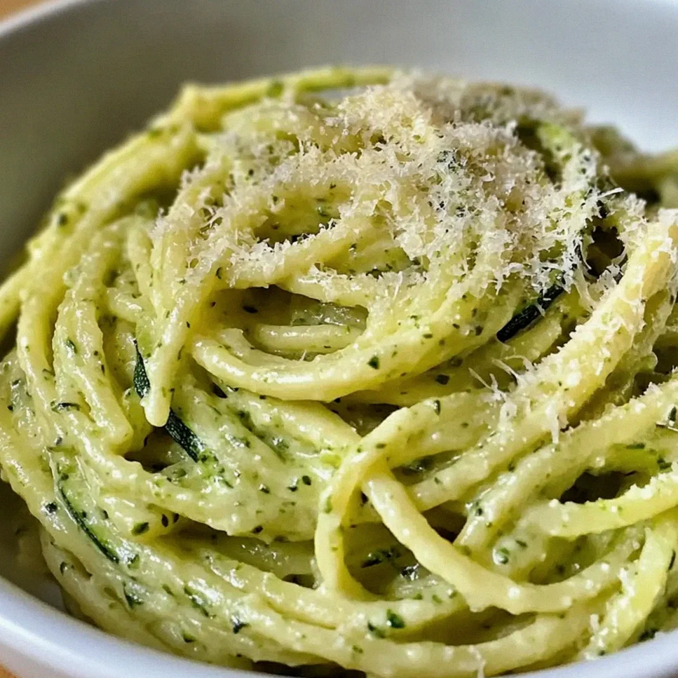 Schnelle cremige Zucchini-Pasta in 15 Minuten