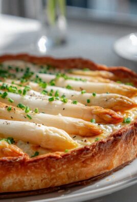 Spargel Tarte mit Frischkäsefüllung – Ein Genuss für Feinschmecker!