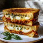 Sun Dried Tomato Pesto Grilled Cheese