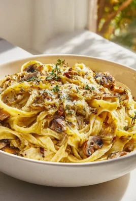 Unwiderstehliche Karamelisierter Lauch Pilz Gruyère Pasta