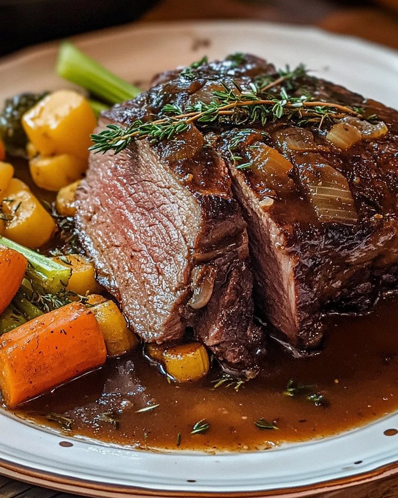 Zarter Rinderbraten